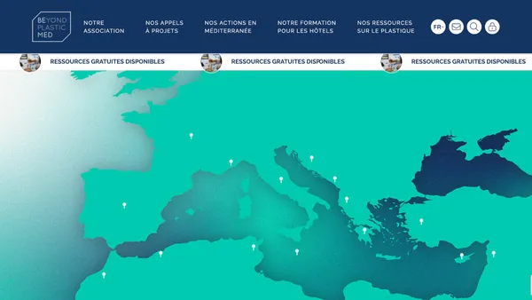 Beyond Plastic Med : un site au service de la lutte contre la pollution plastique